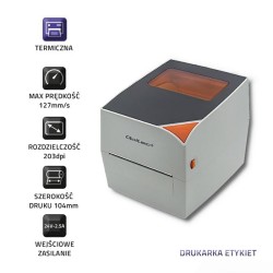 Drukarka etykiet Qoltec LTP-0245| termiczna | High Speed | 2… | PartsPC.pl