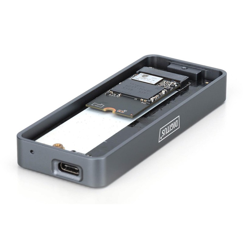 Obudowa DIGITUS USB 3.2 Typ C na dysk SSD M.2 NVMe 20Gbps al… | PartsPC.pl