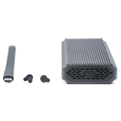 Obudowa DIGITUS USB 4.0 Typ C na dysk SSD M.2 NVMe 40Gbps al… | PartsPC.pl
