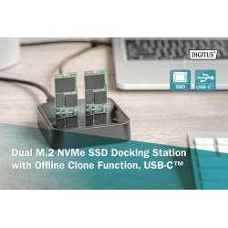 Stacja dokująca DIGITUS do SSD M.2 NVMe z funkcją klonowania… | PartsPC.pl