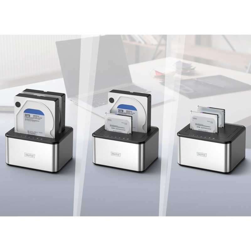 Stacja dokująca DIGITUS USB 3.0 Super Speed do 2x SSD/HDD 2.… | PartsPC.pl