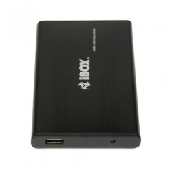 Obudowa na dysk iBOX HD-01 2.5" USB 2.0 czarna, aluminium | PartsPC.pl