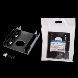 Adapter HDD LogiLink sanki 2,5 na 3,5" plastik | PartsPC.pl
