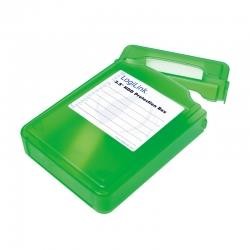 Pudełko ochronne na HDD LogiLink UA0133 3,5" zielone | PartsPC.pl