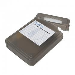 Pudełko ochronne na HDD LogiLink UA0133 3,5" czarne | PartsPC.pl