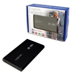 Obudowa na dysk LogiLink UA0106 2.5" SATA USB 3.0, czarna | PartsPC.pl