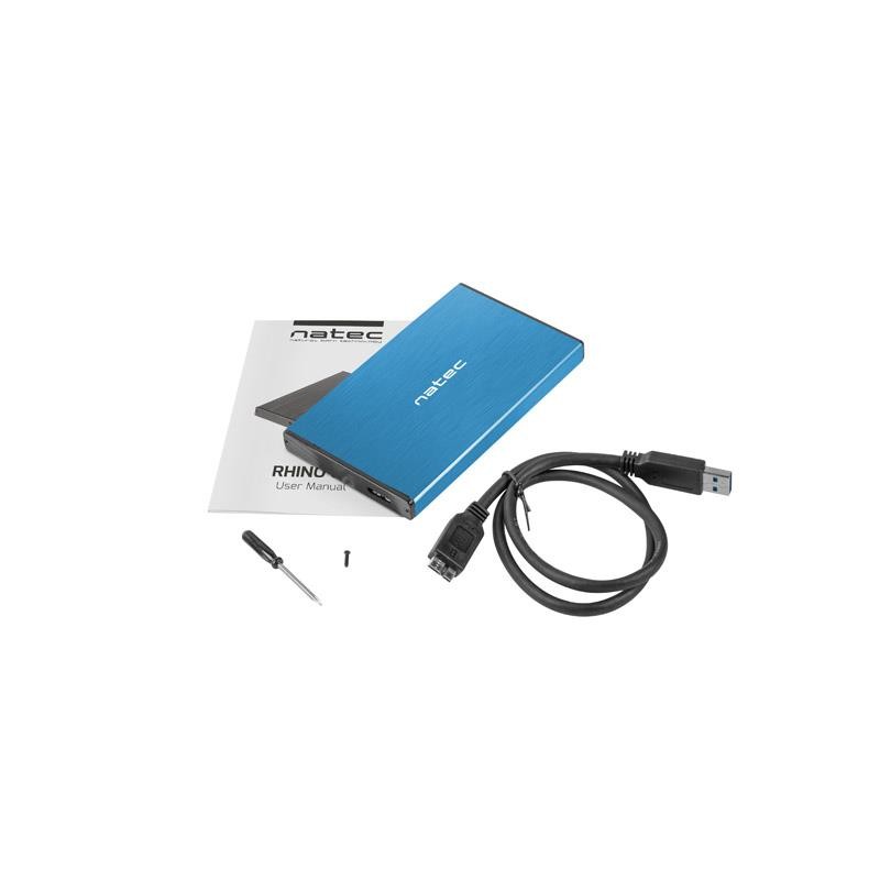 Obudowa na dysk HDD/SSD Natec RHINO Go USB 3.0 2.5" SATA nie… | PartsPC.pl