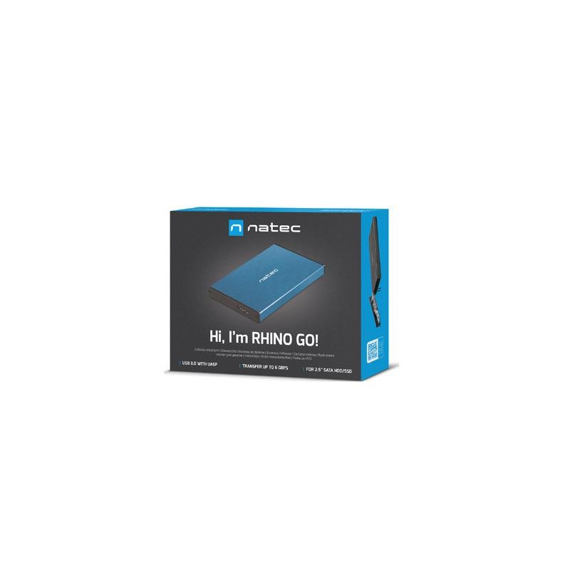 Obudowa na dysk HDD/SSD Natec RHINO Go USB 3.0 2.5" SATA nie… | PartsPC.pl