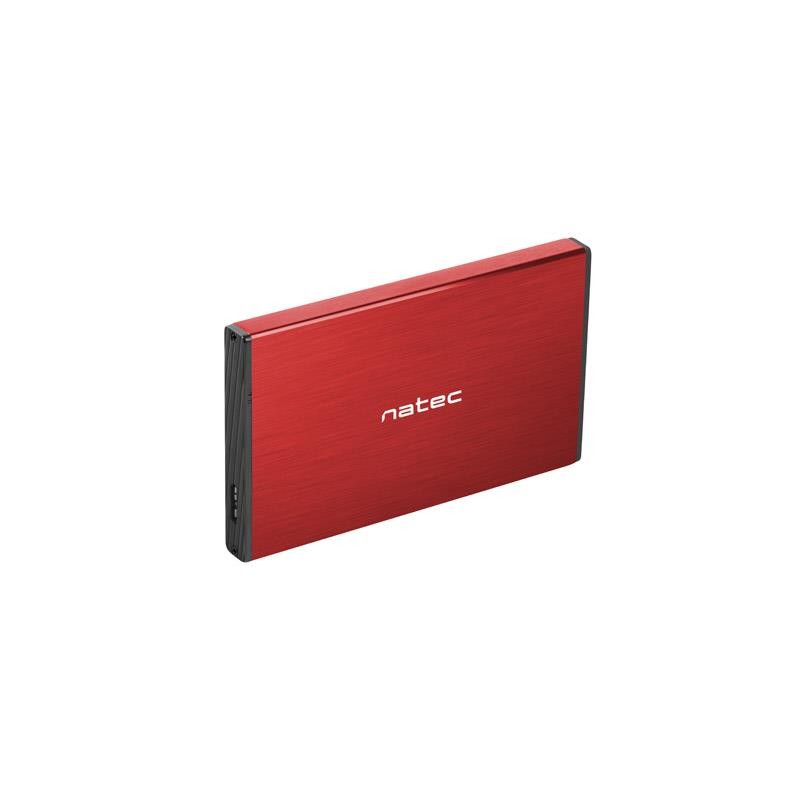 Obudowa na dysk HDD/SSD Natec RHINO Go USB 3.0 2.5" SATA cze… | PartsPC.pl