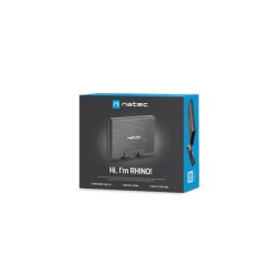 Obudowa na dysk HDD/SSD Natec RHINO USB 3.0 3.5" ALU Black S… | PartsPC.pl