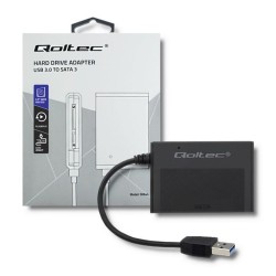 Obudowa Qoltec na dysk HDD/SSD 2.5" SATA3 | USB 3.0 | Czarna… | PartsPC.pl