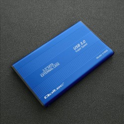 Obudowa Qoltec na dysk HDD/SSD 2.5" SATA3 | USB 3.0 | Niebie… | PartsPC.pl