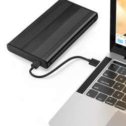 Obudowa Qoltec na dysk HDD/SSD 2.5" SATA3 | USB 3.0 | Czarna… | PartsPC.pl