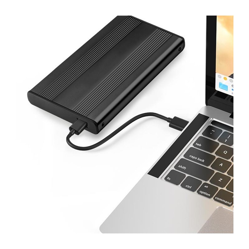 Obudowa Qoltec na dysk HDD/SSD 2.5" SATA3 | USB 3.0 | Czarna… | PartsPC.pl
