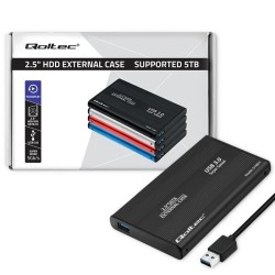 Obudowa Qoltec na dysk HDD/SSD 2.5" SATA3 | USB 3.0 | Czarna… | PartsPC.pl