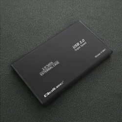 Obudowa Qoltec na dysk HDD/SSD 2.5" SATA3 | USB 3.0 | Czarna… | PartsPC.pl