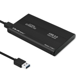 Obudowa Qoltec na dysk HDD/SSD 2.5" SATA3 | USB 3.0 | Czarna… | PartsPC.pl