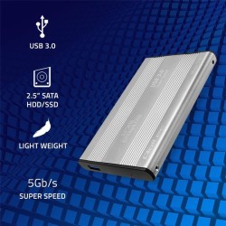 Obudowa/kieszeń Qoltec do dysków HDD SSD 2.5" SATA3 | USB 3.… | PartsPC.pl