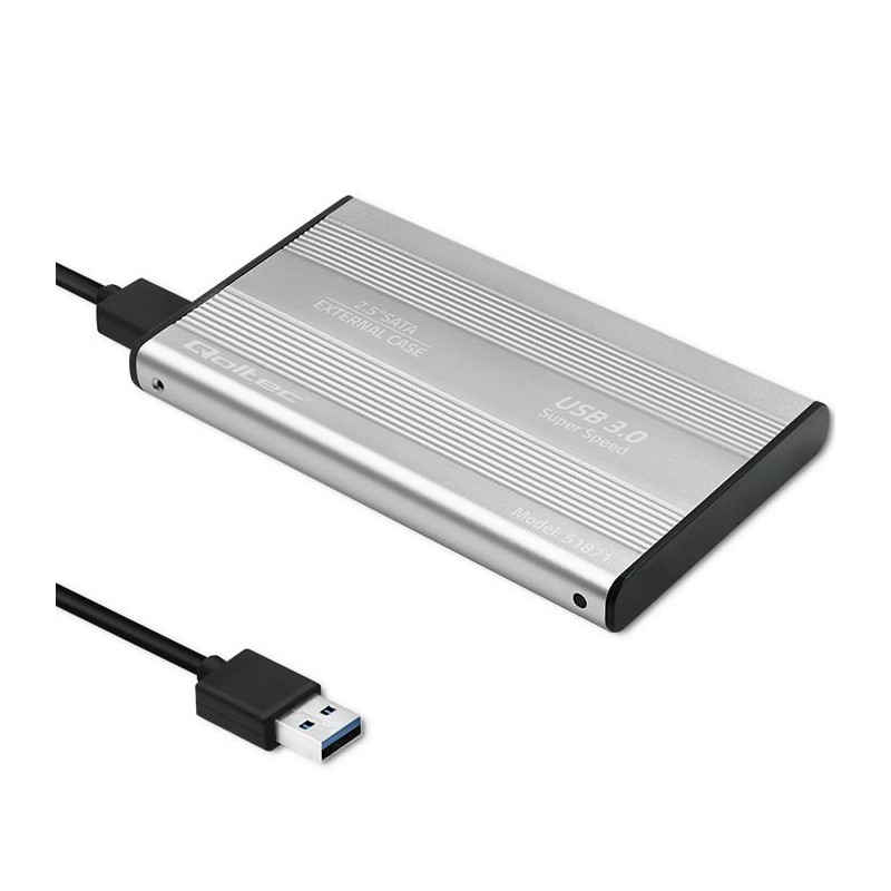 Obudowa/kieszeń Qoltec do dysków HDD SSD 2.5" SATA3 | USB 3.… | PartsPC.pl