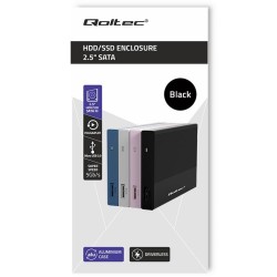 Obudowa/kieszeń Qoltec na dysk SSD HDD 2.5" | SATA | USB 3.0… | PartsPC.pl
