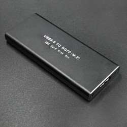 Obudowa/kieszeń Qoltec do dysków SSD M.2 SATA | NGFF | USB 3.0