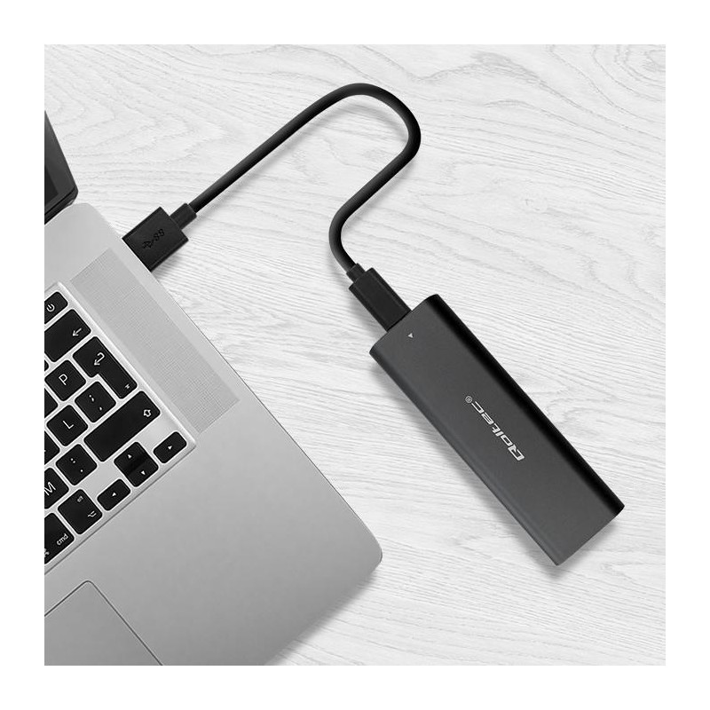 Obudowa/kieszeń Qoltec do dysków M.2 SATA SSD | NGFF | USB t… | PartsPC.pl
