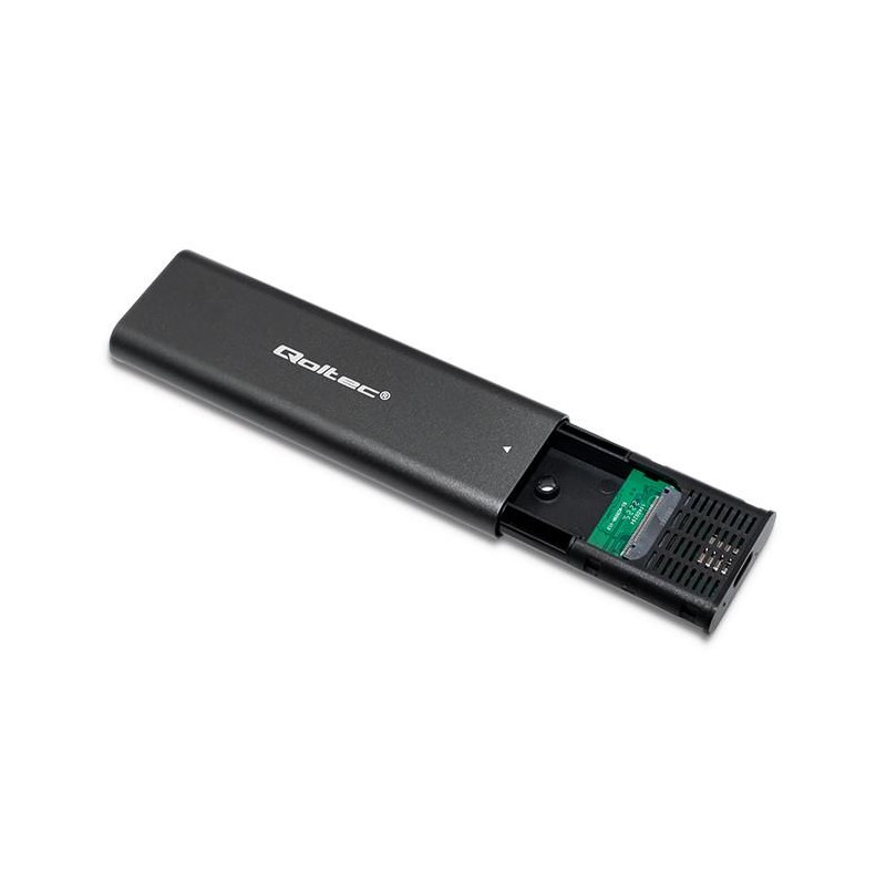Obudowa/kieszeń Qoltec do dysków M.2 SATA SSD | NGFF | USB t… | PartsPC.pl
