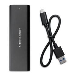 Obudowa/kieszeń Qoltec do dysków M.2 SATA SSD | NGFF | USB t… | PartsPC.pl