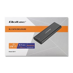 Obudowa/kieszeń Qoltec do dysków M.2 SATA SSD | NGFF | USB t… | PartsPC.pl