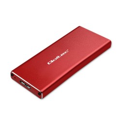 Obudowa/kieszeń Qoltec na dysk M.2 SSD | SATA | NGFF | USB 3… | PartsPC.pl