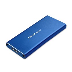 Obudowa/kieszeń Qoltec na dysk M.2 SSD | SATA | NGFF | USB 3… | PartsPC.pl