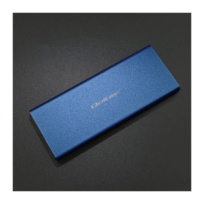 Obudowa/kieszeń Qoltec na dysk M.2 SSD | SATA | NGFF | USB 3… | PartsPC.pl