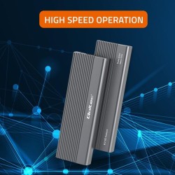 Obudowa/kieszeń Qoltec na dysk SSD M.2 | SATA | NGFF | USB-C | | Super