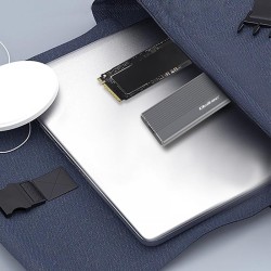 Obudowa/kieszeń Qoltec na dysk SSD M.2 | SATA | NGFF | USB-C | | Super