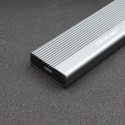 Obudowa/kieszeń Qoltec na dysk SSD M.2 | SATA | NGFF | USB-C | | Super