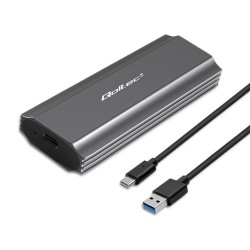 Obudowa/kieszeń Qoltec NV2271 na dysk M.2 SSD | SATA | NVMe … | PartsPC.pl