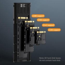 Obudowa/kieszeń Qoltec NV2271 na dysk M.2 SSD | SATA | NVMe … | PartsPC.pl