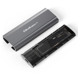 Obudowa/kieszeń Qoltec NV2271 na dysk M.2 SSD | SATA | NVMe … | PartsPC.pl