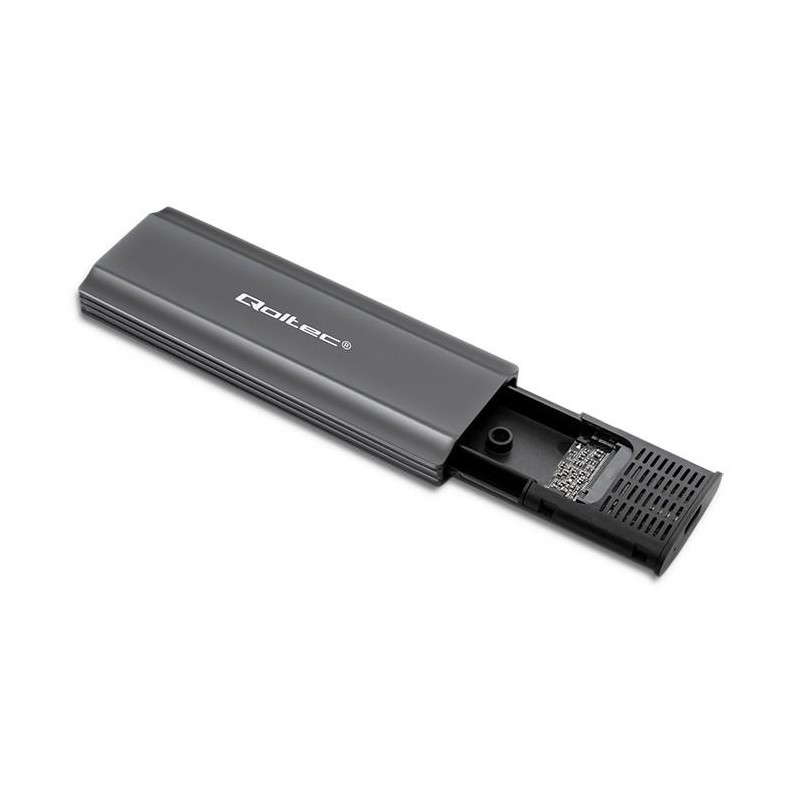 Obudowa/kieszeń Qoltec NV2271 na dysk M.2 SSD | SATA | NVMe … | PartsPC.pl