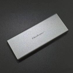 Obudowa/kieszeń Qoltec na dysk M.2 SSD | SATA | NGFF | USB 3… | PartsPC.pl
