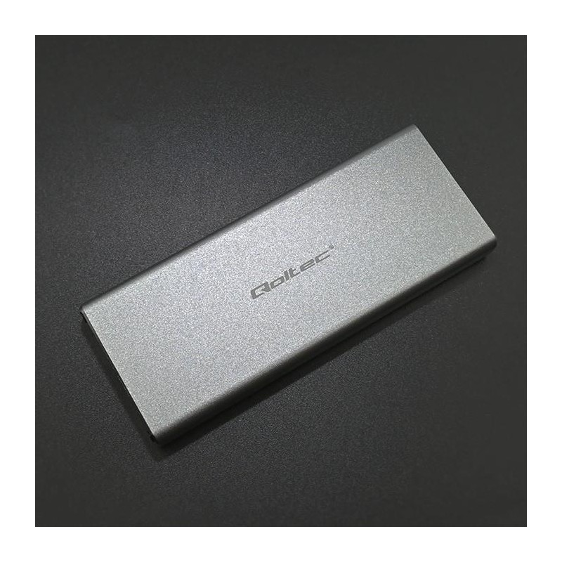 Obudowa/kieszeń Qoltec na dysk M.2 SSD | SATA | NGFF | USB 3… | PartsPC.pl