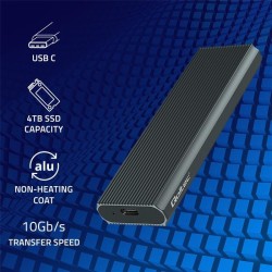 Obudowa/kieszeń Qoltec na dysk M.2 SSD | NVMe | PCIe | USB 3… | PartsPC.pl