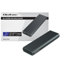 Obudowa/kieszeń Qoltec na dysk M.2 SSD | NVMe | PCIe | USB 3… | PartsPC.pl