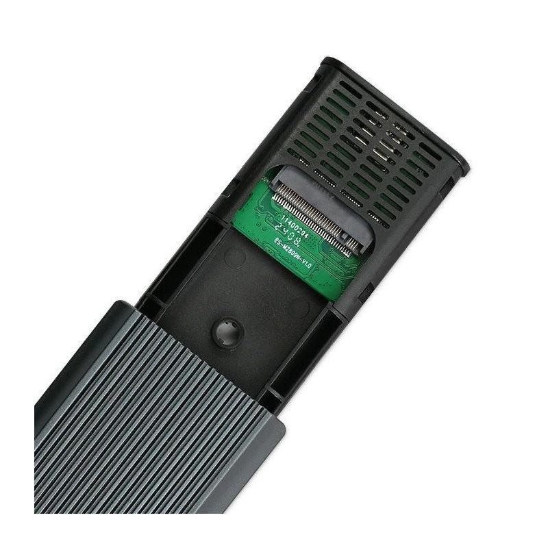 Obudowa/kieszeń Qoltec na dysk M.2 SSD | NVMe | PCIe | USB 3… | PartsPC.pl