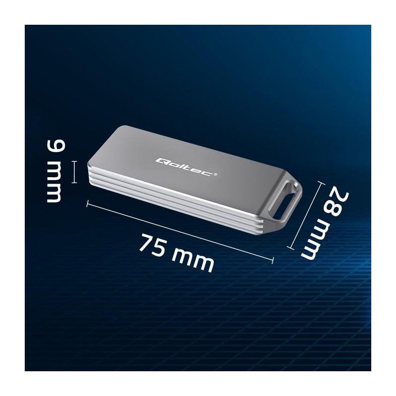 Obudowa/kieszeń Qoltec mini na dysk M.2 SSD | NVMe | PCIe | … | PartsPC.pl