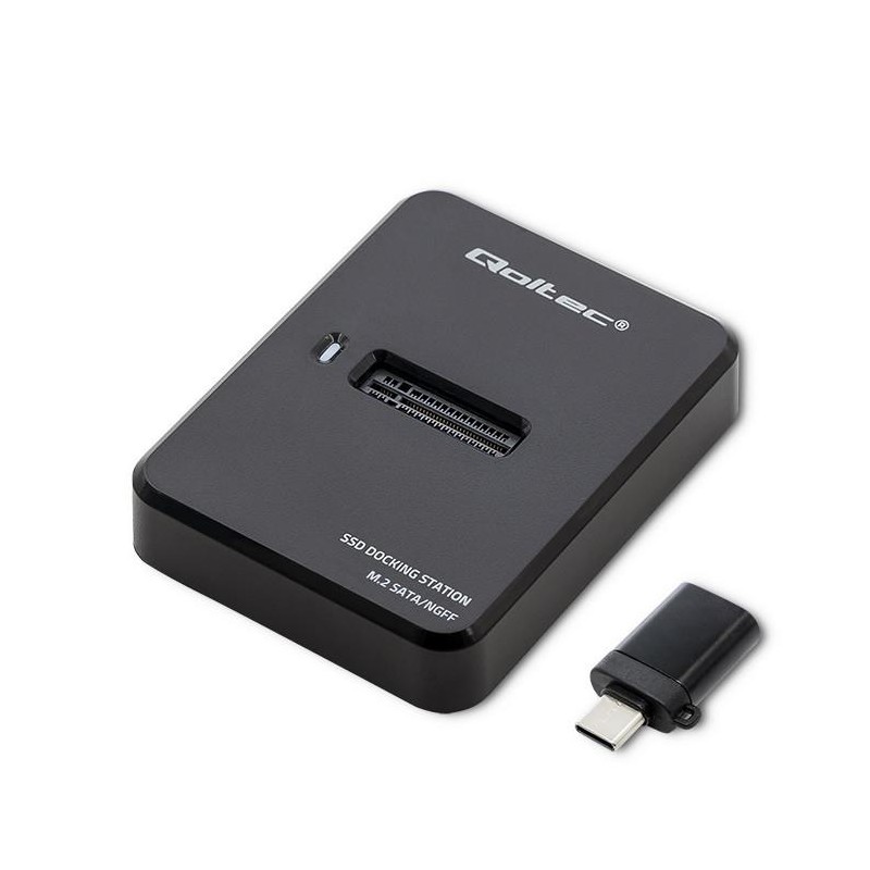 Stacja dokująca Qoltec dysków SSD M.2 SATA | NGFF | USB 3.1… | PartsPC.pl