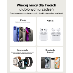 Belkin BoostCharge Powerbank 5000 mAh, Qi2 15W, z podstawką,… | PartsPC.pl