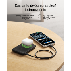 Belkin BoostCharge Powerbank 5000 mAh, Qi2 15W, z podstawką,… | PartsPC.pl