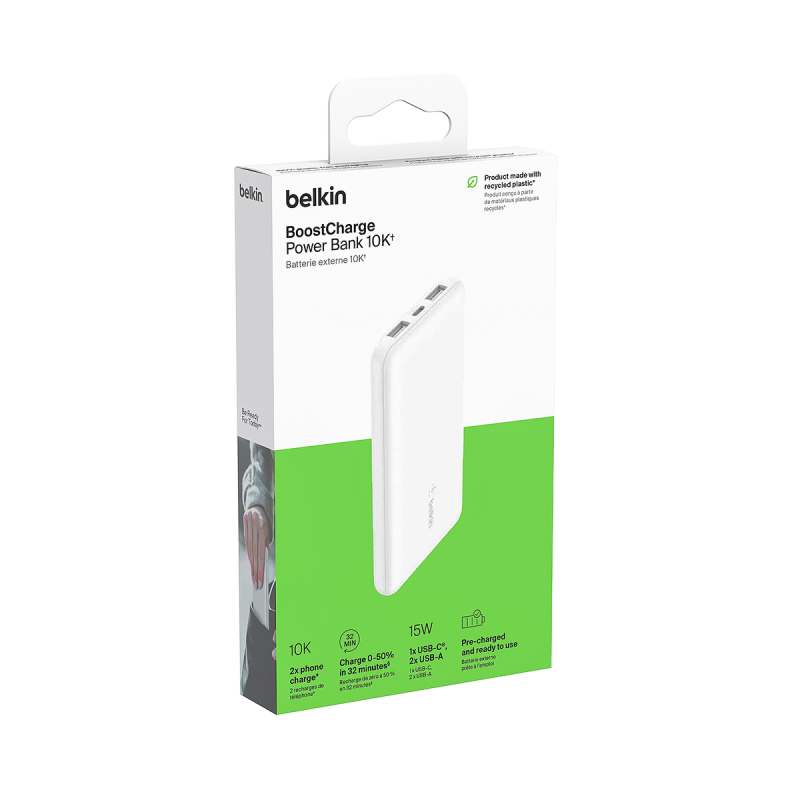 Belkin BoostCharge Powerbank 5000 mAh, Qi2 15W, z podstawką,… | PartsPC.pl