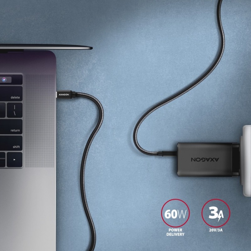 BUCM3-CM10AB Kabel USB-C - USB-C 3.2 Gen 1, 1m, PD 60W 3A, A… | PartsPC.pl